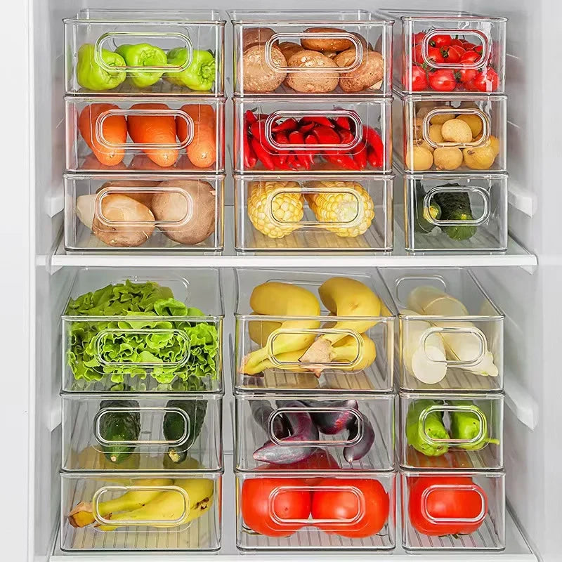 Transparent Refrigerator Storage Box