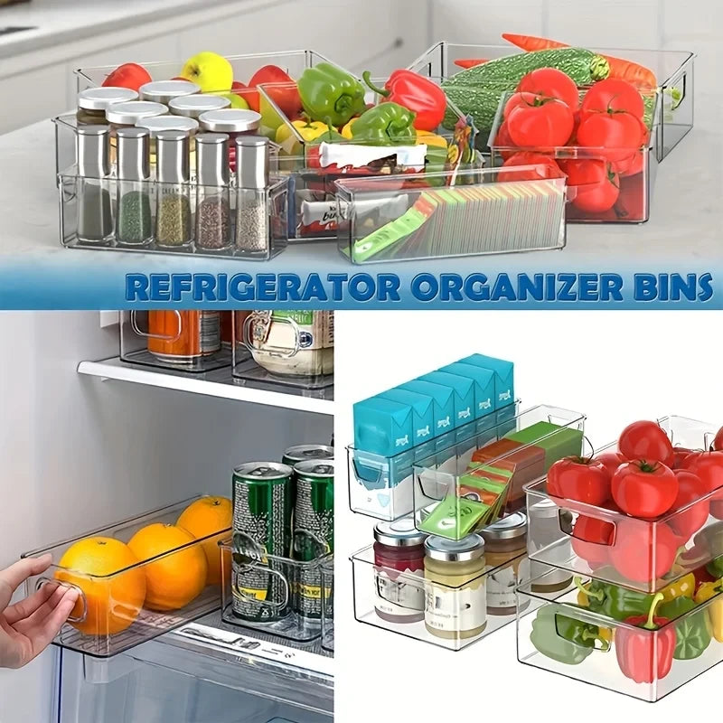 Transparent Refrigerator Storage Box