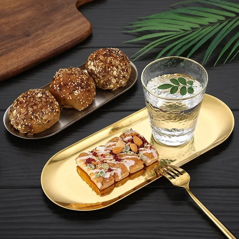 Stainless Steel Dessert Plate