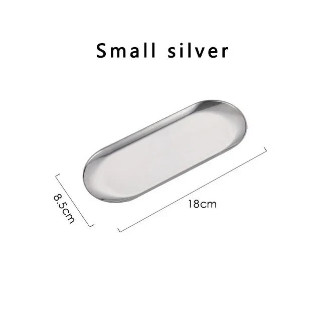 Stainless Steel Dessert Plate