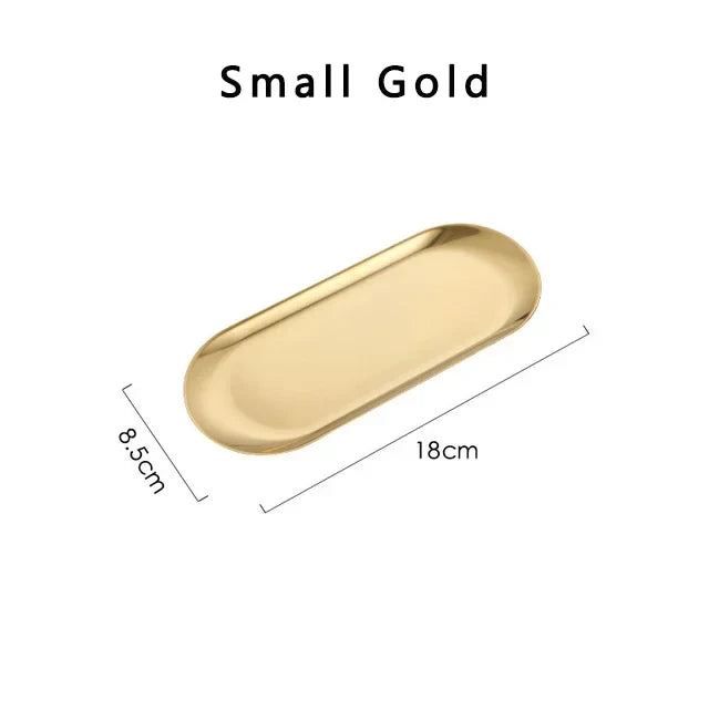 Stainless Steel Dessert Plate