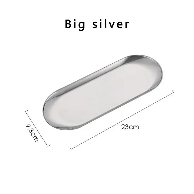 Stainless Steel Dessert Plate