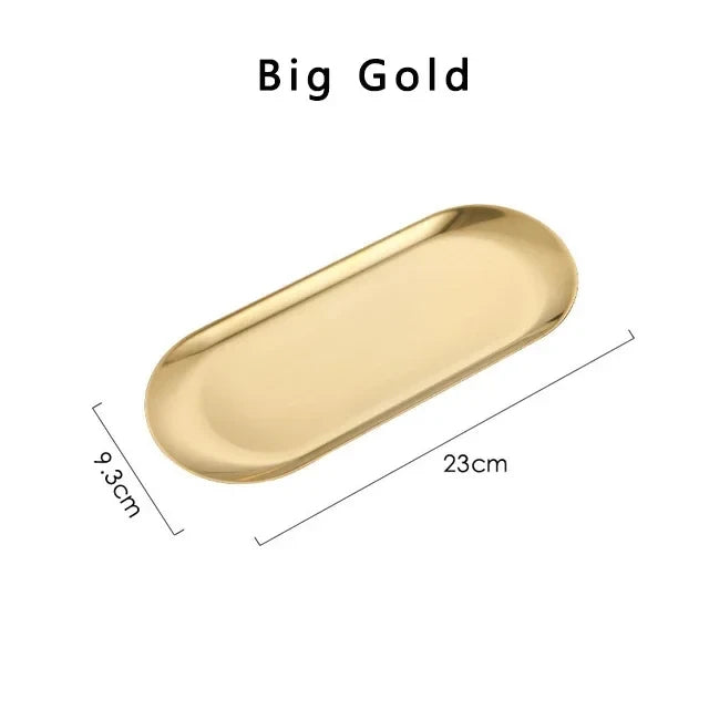 Stainless Steel Dessert Plate