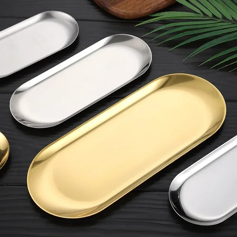 Stainless Steel Dessert Plate