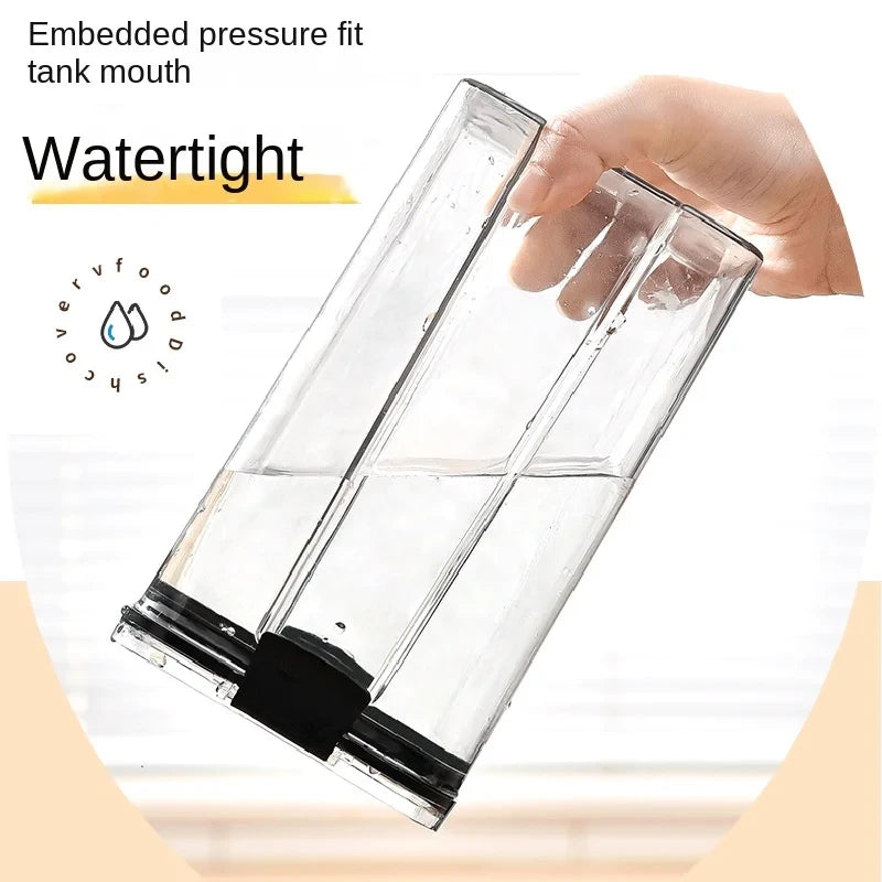 Clear Plastic Kitchen Storage Jar