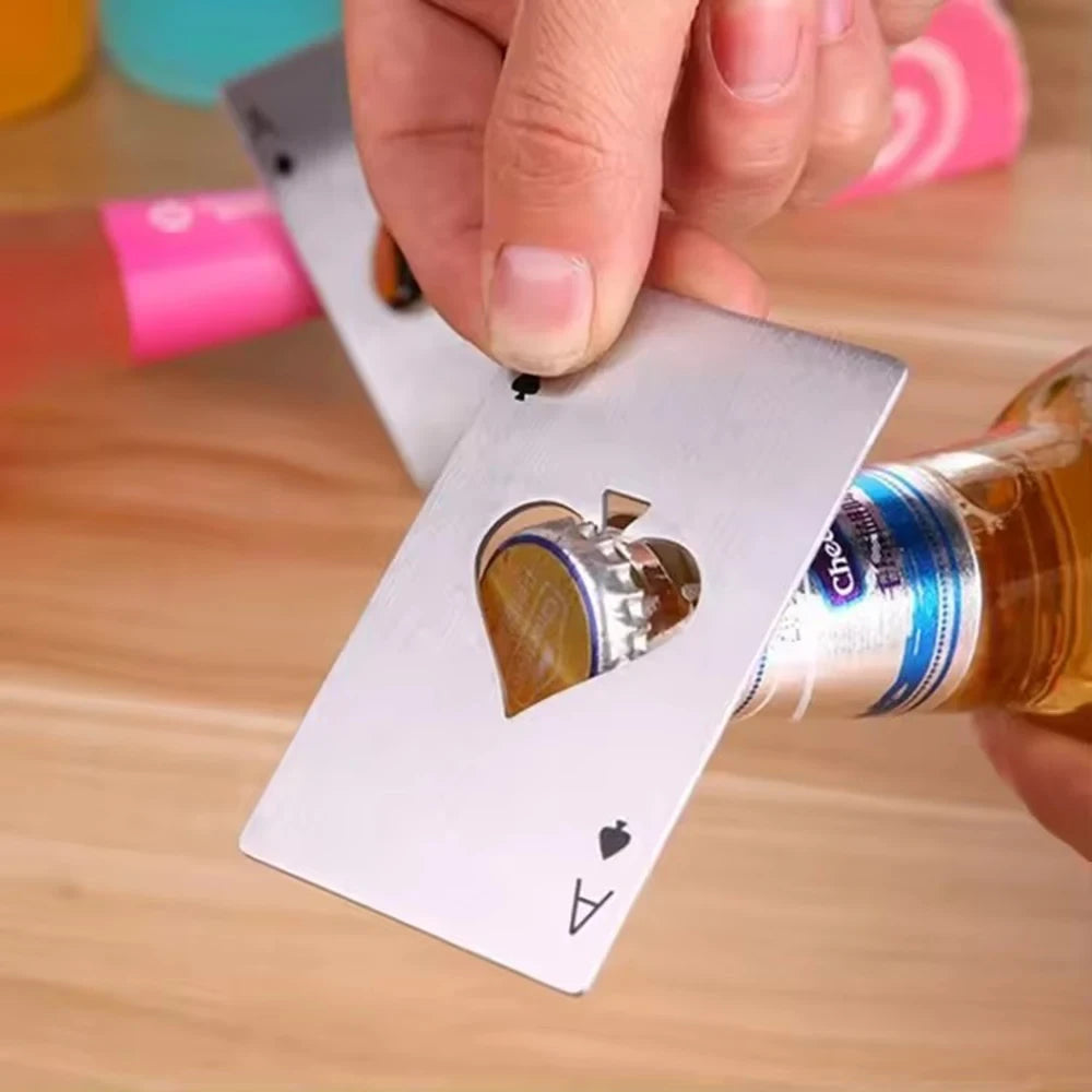 Playing Card Bottle Opener