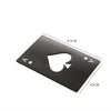 Playing Card Bottle Opener
