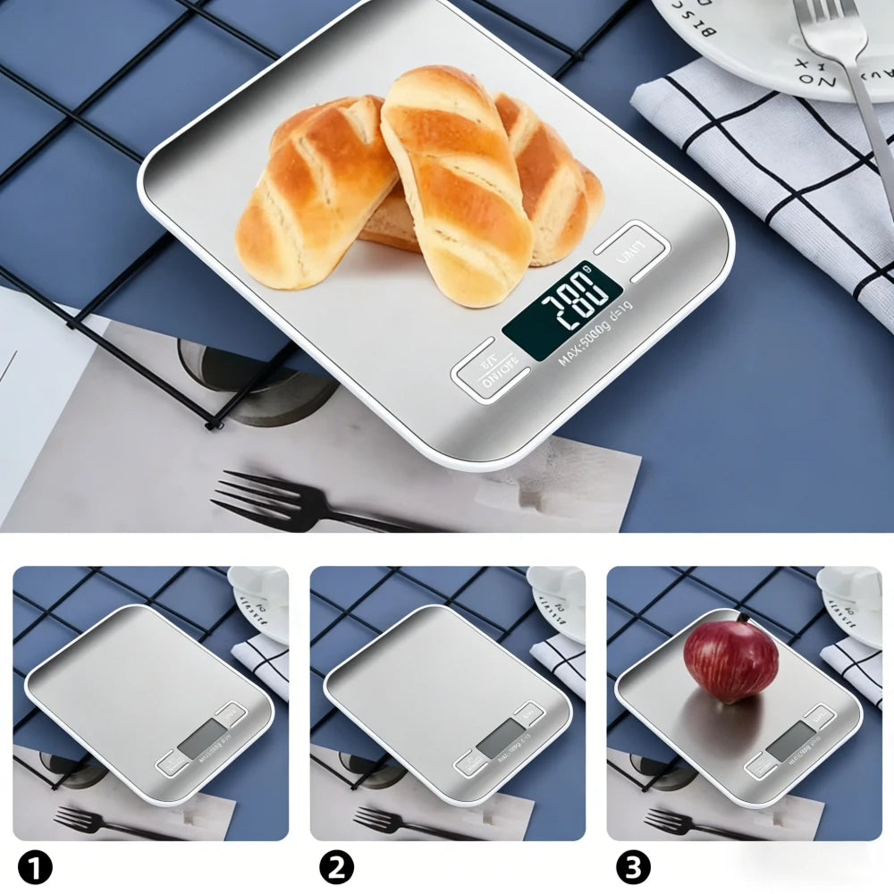 Stainless Steel Digital Kitchen Scale