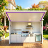 Sleek Outdoor Kitchen System