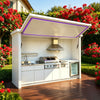 Sleek Outdoor Kitchen System