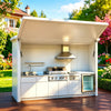 Sleek Outdoor Kitchen System